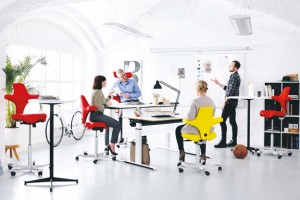 HAG Capisco und CapiscoPuls Sattelsitzen am Arbeitsplatz