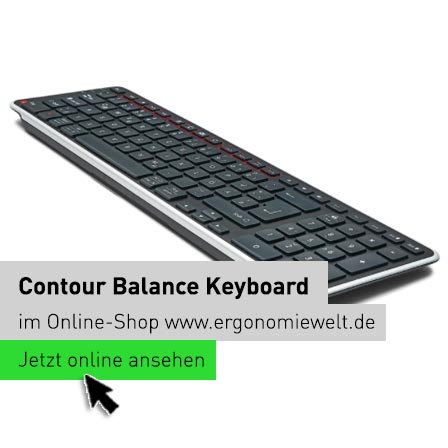 ErgonomieWelt Magazin | Contour Balance Keyboard im Online-Shop
