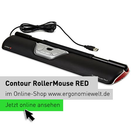 ErgonomieWelt Magazin | Contour RollerMouse Red im Online-Shop